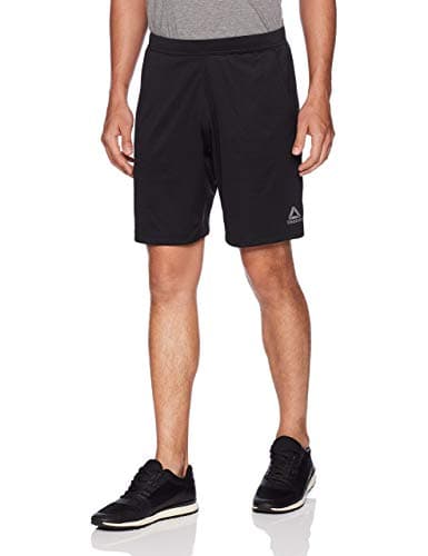 Image of Reebok Speedwick Knit Shorts, Black, Large