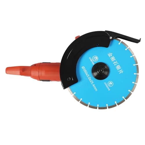 Image of 5800W Concrete Circular Saw, 3800r/min Electric Power Tools Disc Cutter, Wet & Dry Dust-Free Stone Wood Cutting Machine Blade, Adjustable Depth 13.5cm for Cutting Concrete Stone Brick Tiles Marble