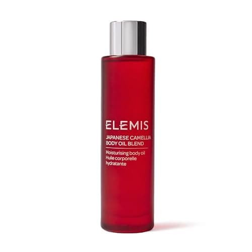 Image of ELEMIS Japanese Camellia Body Oil Blend – Hydrating & Nourishing Body Oil with Camellia, Rosehip & Squalane – Moisturizing Oil for Soft, Smooth Skin & Skin Repair – Ideal for Dry Skin