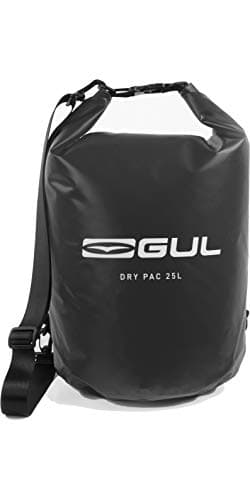 Image of Gul 25L 25 Litre Capacity Heavy Duty Dry Bag Lu0118-B9 - Black - Waterproof Sprayproof - Durable PVC fabric