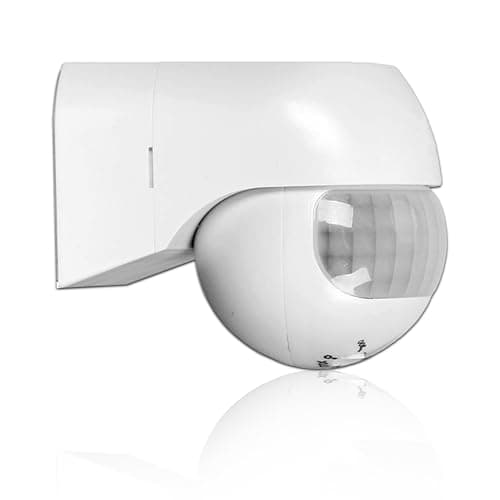 Image of LOWENERGIE Long Range PIR Occupancy Sensor | 180° Wall-Mounted Motion Detector Light Switch | Adjustable Timer & Sensitivity | Energy-Saving Auto Control 100–240 V AC