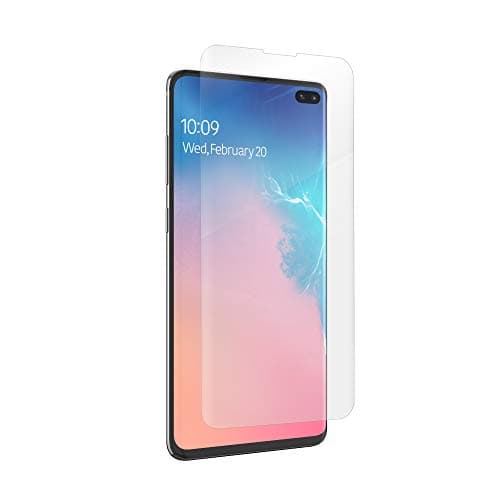 Image of ZAGG InvisibleShield Ultra Clear Screen Protector for Samsung Galaxy S10+- Impact Protection, Touch Sensitive, Easy Application, Full Coverage