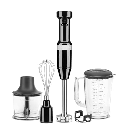 Image of KitchenAid 5KHBV83EOB Hand Blender, Onyx Black
