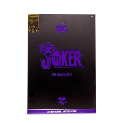 Image of McFarlane Figure 17.8 cm (7") The Joker (The Deadly Duo) (Gold-Label)