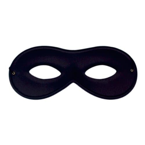 Image of Eyemask Eye Mask Satin Black for Fancy Dress Masquerade Accessory