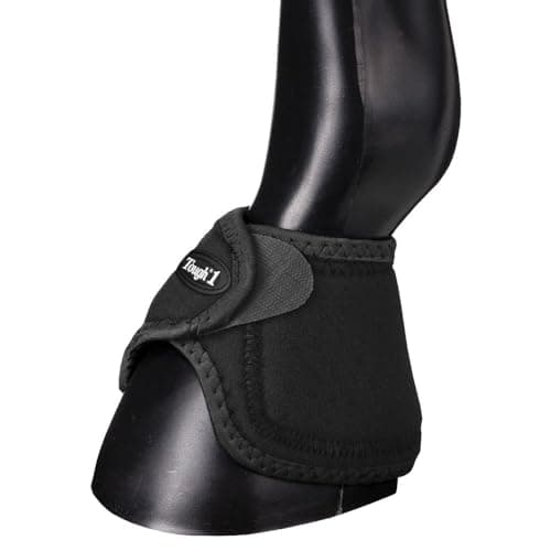 Image of Tough 1 Performers 1St Choice No Turn Bell Boots, Black, Large