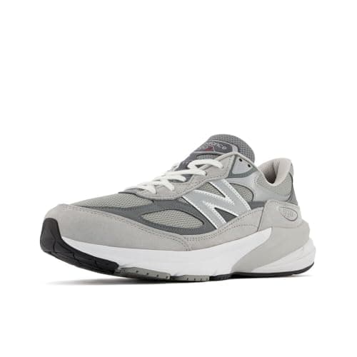 Image of New Balance Men's Made in USA 990v6 Sneaker, Grey/Grey, 9 UK
