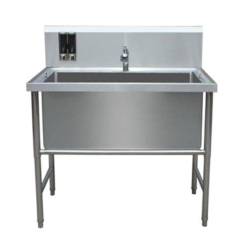 Image of Stainless Steel Pet Dog Bath Tub,Dog Pet Washing Grooming Station,Dog Grooming Tub for Home,Professional Dog Grooming Tub,Dog Shower Tub,Pet Washing Station Sink Shower for Large Pet Dogs(31in/80cm)