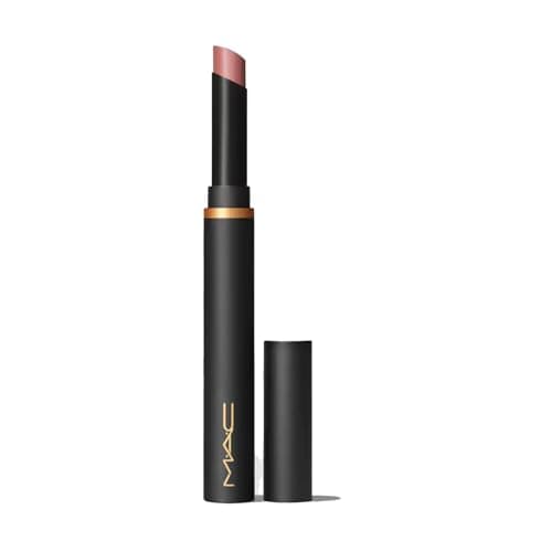 Image of MAC, Lipstick Powder Kiss Velvet Blur Slim Stick - Over The Taupe, 2 gm/.07 oz
