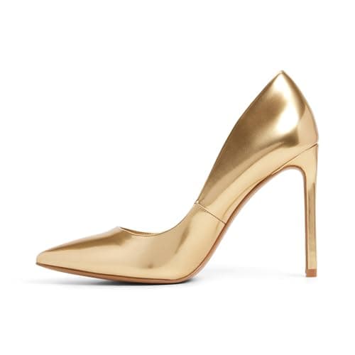 Image of Aldo Women's Lala Pump, Gold, 4.5 UK