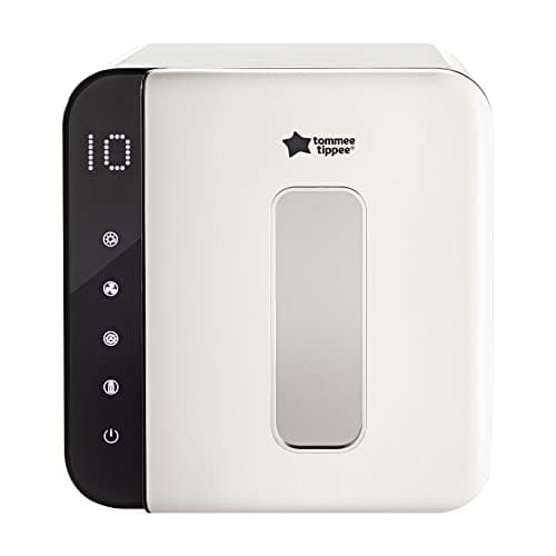 Image of Tommee Tippee Ultra UV Steriliser, Dryer and Storage, White, for Baby Bottles and Accessories, Steam-Free to Kill Viruses^ and 99.9% of Harmful Bacteria