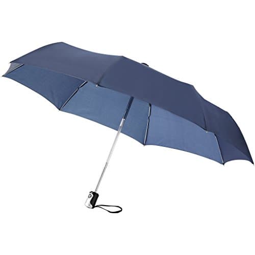 Image of Bullet 21.5in Alex 3-Section Auto Open And Close Umbrella (Pack Of 2) (One Size) (Navy)