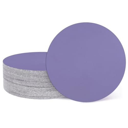 Image of sourcing map 10 Pcs 75mm (3 Inch) Sanding Disc 800 Grit Hook and Loop Sandpaper Random Orbital Sander Pads for Woodworking Automotive Metal Polishing, Purple