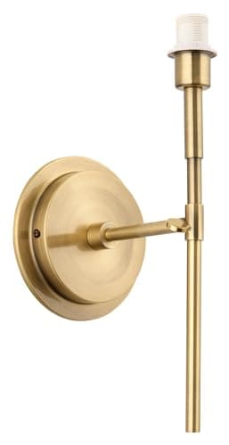 Image of ENDON 97872 Rennes Wall Light, Antique Brass, Fitting Only