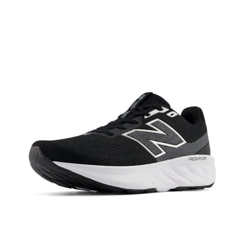 Image of New Balance Men's Fresh Foam 520 v9 Running Shoes, Black/Castlerock/Silver Metallic, 7/M