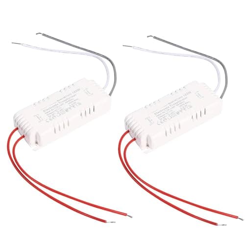 Image of 12V 105W Halogen Light Electronic Transformer, 2PCS Lamp Bulb Driver Dimmable Led Transformer Volatage Converter Electronic Dimmable Transformers for Halogen Lights Lamps Bulbs