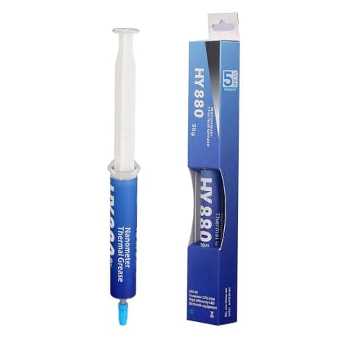 Image of Halnziye HY880 Thermal Compound 30g - High Performance Nano Thermal Paste for CPU/GPU/LED - >5.15W/m·K - Non-Conductive - Professional Tube for PC, Notebook, PS5