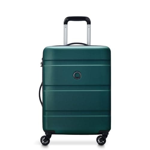 Image of DELSEY Paris Airship 2.0 Hard Cabin Suitcase 55 x 39 x 20 cm 32 L Small, Green, S