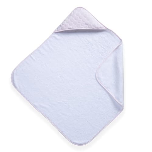 Image of Clair de Lune Marshmallow Baby Hooded Towel - 70 x 70 cm (Pink)