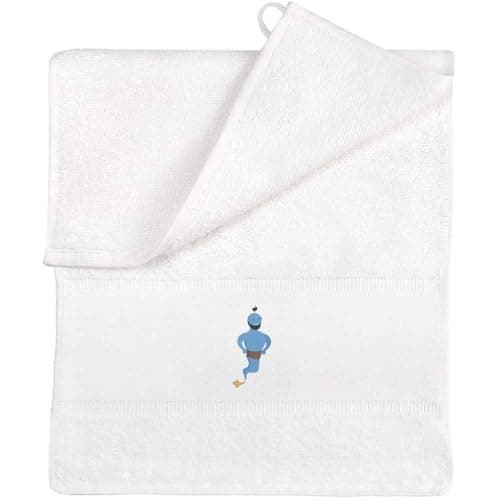 Image of Azeeda 'Genie of the Lamp' Flannel/Guest Towel (TL00070096)