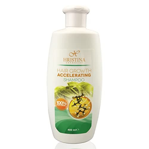 Image of 100% Natural Hair Growth Shampoo with Jojoba Oil Argan Oil and Nettle, 400 ml.