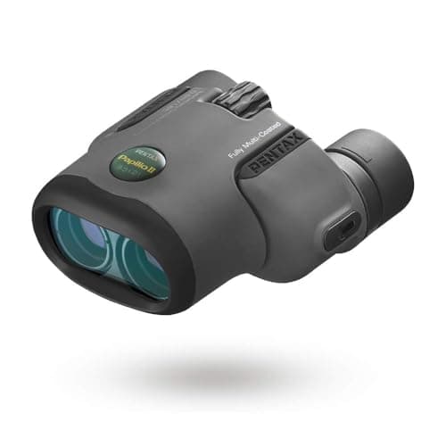 Image of Pentax Papilio II 8.5x21 Compact Binoculars for Bird Watching, Traveling, Sports and Theater 50 cm Close-Up Viewing for Museums Bright and Clear By Fully-Multi Coated, Bak4 Prism and Aspherical Lens, PapiloⅡ 8.5x21