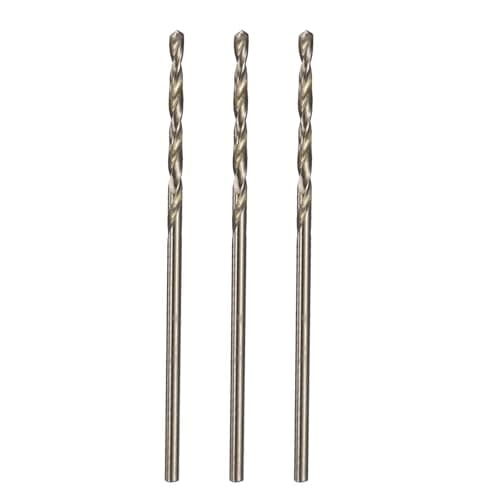 Image of sourcing map 3pcs 1/16" M35 Cobalt Twist Drill Bits, High-Speed Steel Jobber Drill Bit for Stainless Steel, Hardened Metal, Cast Iron, Aluminum, Copper, Soft Alloy Steel, Wood, Plastic