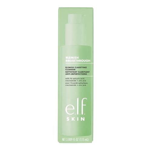 Image of e.l.f. SKIN Blemish Breakthrough Clarifying Cleanser, Gel Cleanser For Removing Makeup, Controlling Oil & Clarifying Pores, 1% Salicylic Acid