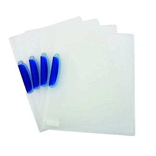Image of Q-Connect Swivelclip Files A4 Clear (Pack of 25) KF02138