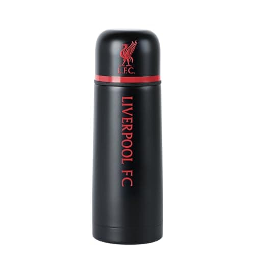 Image of FOCO Officially Licensed Football Crest Thermal Flask (Liverpool FC)