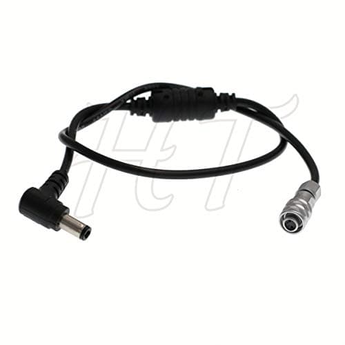 Image of HangTon BMPCC Pocket Cinema Camera 4K 2 Pin DC Barrel Power Cable for Blackmagic Design 18''
