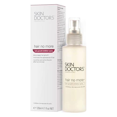 Image of Skin Doctors Hair No More Inhibitor Spray, painless hair removal, after shaving, waxing, epilating, slows hair growth and nourishes the skin. For use on legs, bikini line, underarm and face - 120ml