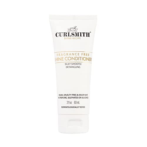 Image of Curlsmith - Shine Conditioner, Gentle and Moisturising, Sensitive, Fragrance Free for All Curl and Hair Types, Vegan (59ml)