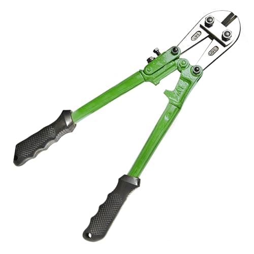 Image of Brackit Bolt Cutter 14” (355mm) | CR-MO Steel | Bolt Croppers with Non-Slip Rubber Handles for Cutting Chains, Wires, Bolts & Metal Fittings
