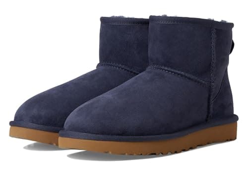 Image of UGG mens Classic Mini Boot, Dark Indigo, 5 UK