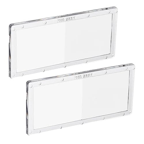 Image of PATIKIL Magnification Welding Lens, 2 Pack PC 1.5 Diopter Magnifying Lens for Welding Helmet