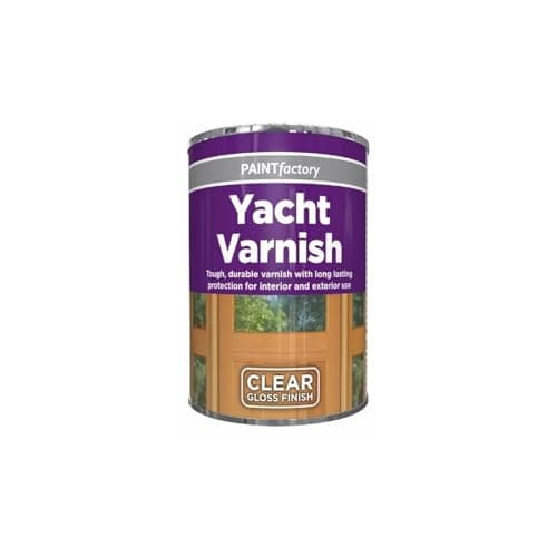 Image of MIXEL Yacht Varnish Clear Gloss Tin Paint, Quick Drying Formula, UV Protection, DIY Enthusiasts, Ideal for Boats, Yachts, Decks, Perfect for Interior & Exterior Use, 300ml, (1 Pcs)