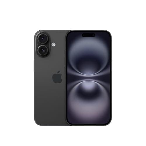 Image of Apple iPhone 16, 512GB, Black (Renewed)