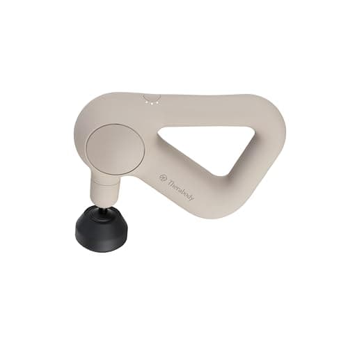 Image of Theragun Relief Handheld Percussion Massage Gun - Easy-to-Use, Comfortable & Light Personal Massager for Every Day Pain Relief Massage Therapy in Neck, Back, Leg, Shoulder and Body (Sand)