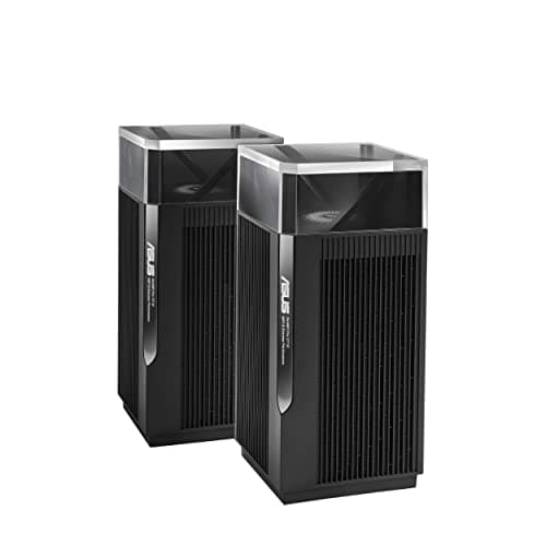 Image of ASUS ZenWiFi Pro AX11000 Tri-Band WiFi 6 Mesh System (XT12) - Whole Home Coverage up to 6000 Sq.Ft & 6+ Rooms, Dual 2.5G Ports, AiMesh, Included Lifetime Internet Security, Easy Setup(Pack of 2)