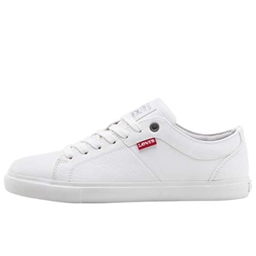 Image of Levi's Women’s Woods W Trainers,White Shoes 50, 3 UK
