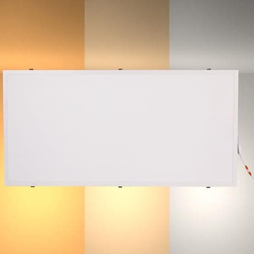 Image of TEKLED LED Panel Ceiling Light | 60W 10250LM 3CCT Switchable | 3000K/4000K/6000K 3 Color Temperature | 2x4ft Flush Mount Slim Panel Light | for Kitchen Commercial Office Store Restaurant | 1200x600