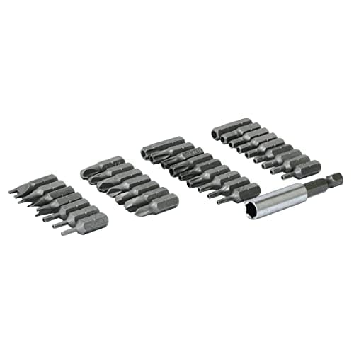 Image of Rolson 30629 33 pc 25 mm Security Bit Set