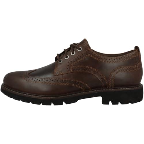 Image of Clarks Batcombe Far Mens Dark Tan Lea, 9