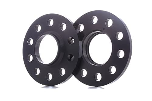 Image of H&R DR-System Wheel spacer set 20mm per axle - Bolt pattern 5x112 - Hub 66,5mm - Bolt size M14x1,5 - compatible with Audi/Porsche - Black