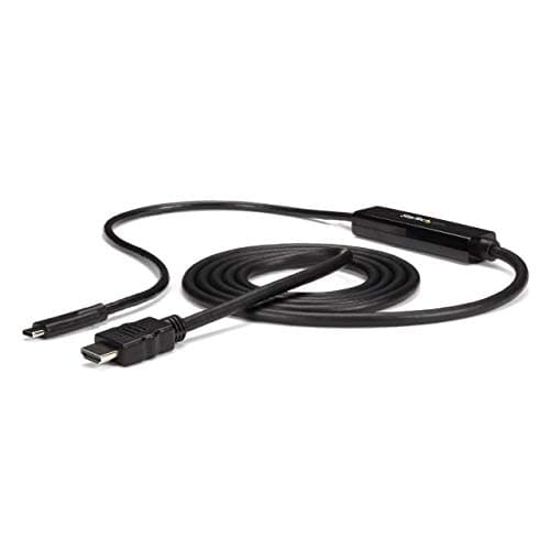 Image of StarTech.com USB C to HDMI Cable - 3 ft / 1m - USB-C to HDMI 4K 30Hz - USB Type C to HDMI - Computer Monitor Cable (CDP2HDMM1MB)