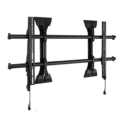Image of Chief LSM1U Large Fusion Micro-Adjustable Fixed Wall Display/Monitor Mount 37-63 max weight 91kg - Black