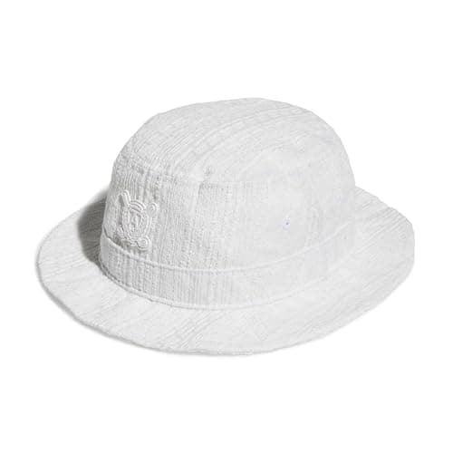 Image of adidas Women's Womens Boucle Bucket HAT, White, S-M