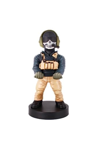 Image of Cableguys Call of Duty Lt. Simon “Ghost” Riley Controller Holder & Phone Stand - Gaming Accessories for Room and Desk Setup, Holder Compatible with Xbox, PlayStation & Most Standard Game Controllers