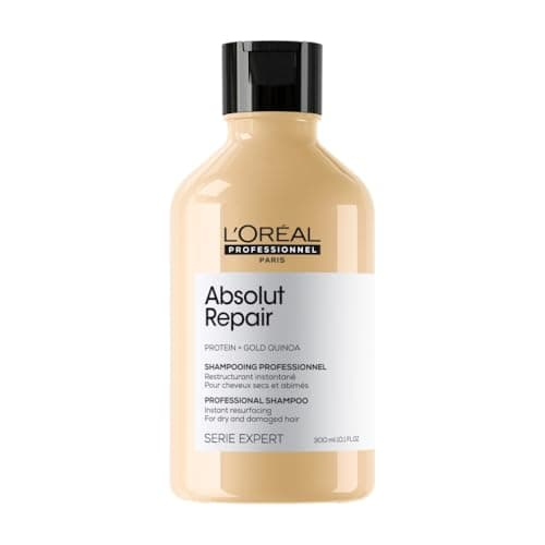Image of L’Oréal Professionnel Absolut Repair Hydrating Shampoo 300ml, for Dry Hair, Intense Softness & Shine, Moisturising & Nourishing